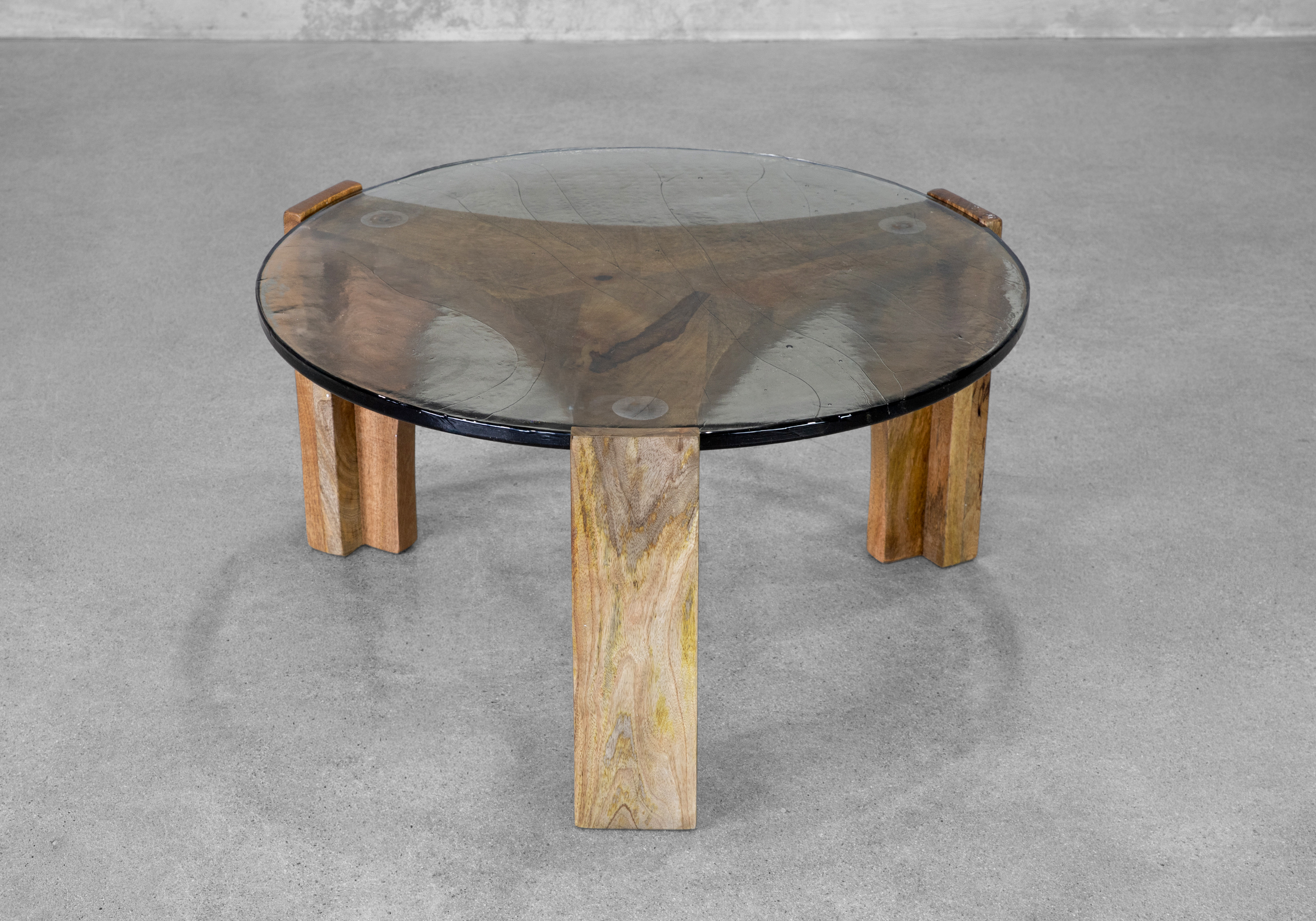 Leryn Glass Coffee Table