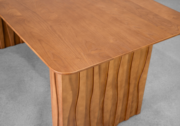 Meika Rectangular Dining Table - Close Up