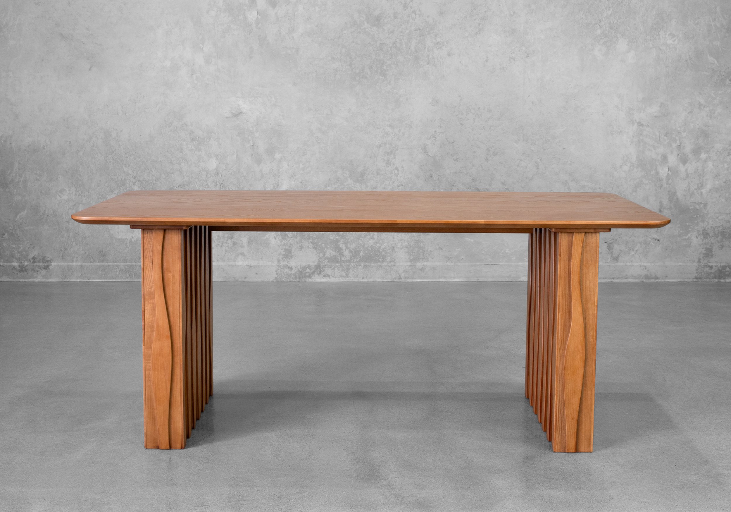 Meika Rectangular Dining Table - Front
