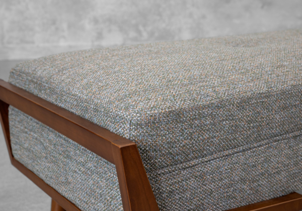 Moco Grove Fabric Bench - Close Up