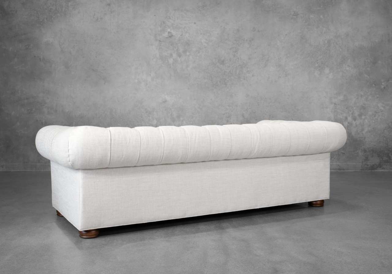 Newton Fabric Sofa in Belize Ecru - Back