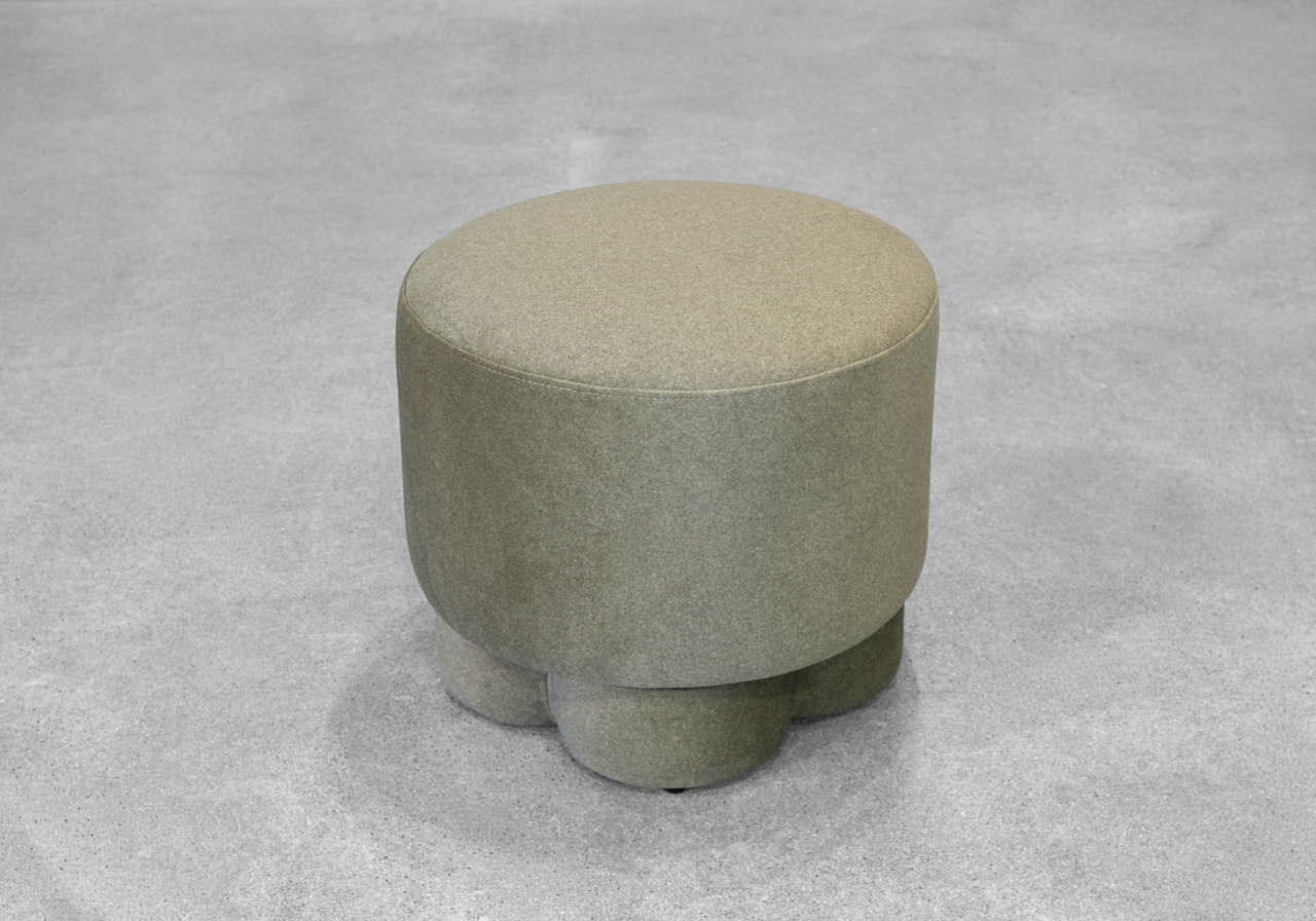 Sunday Fabric Swivel Stool in Forest
