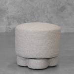 Sunday Fabric Swivel Stool in Sand