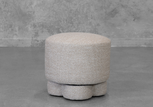Sunday Fabric Swivel Stool in Sand