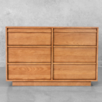 Toko Teak 6-Drawer Double Dresser