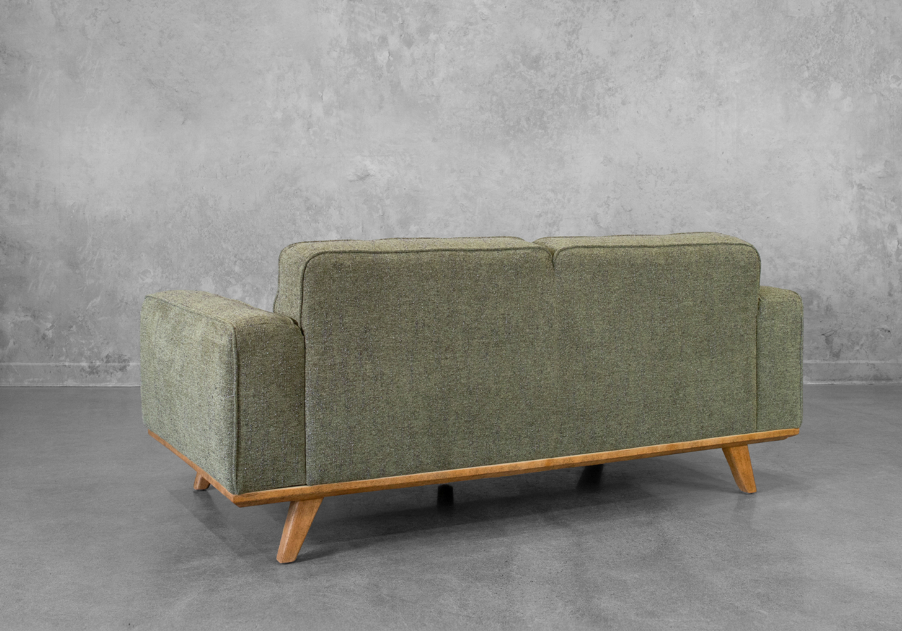 Dalkin Loveseat in Forest - Back