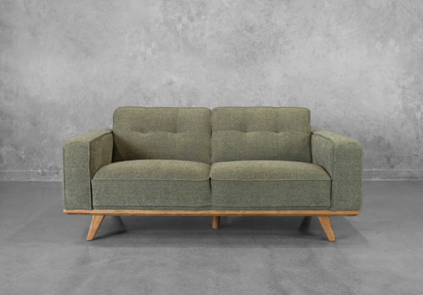 Dalkin Loveseat in Forest - Front