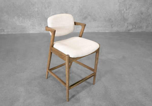 Evora Counter Stool in Wheat