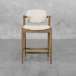Evora Counter Stool in Wheat - Front