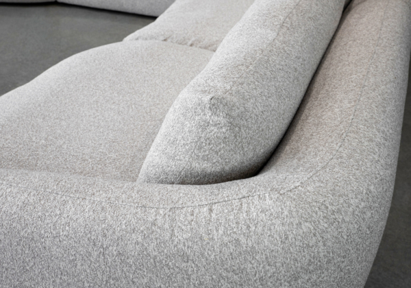 Pierre Sectional in Oyster - Close Up