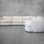 Pierre Sectional in Oyster - Front