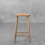 Dorma Wood Counter Stool - Front
