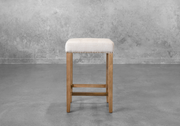 Perry Counter Stool in Cream - Front