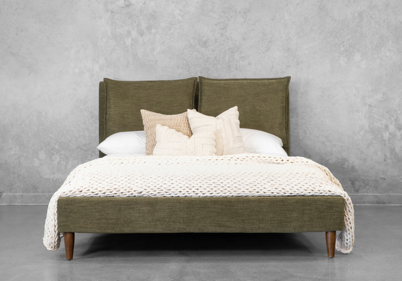 Sabine Fabric Queen Bed - Front