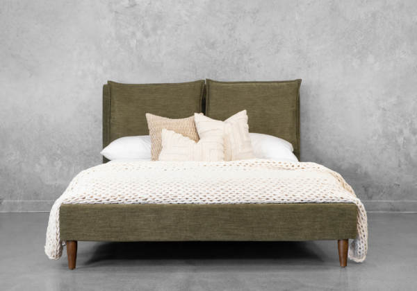 Sabine Fabric Queen Bed - Front