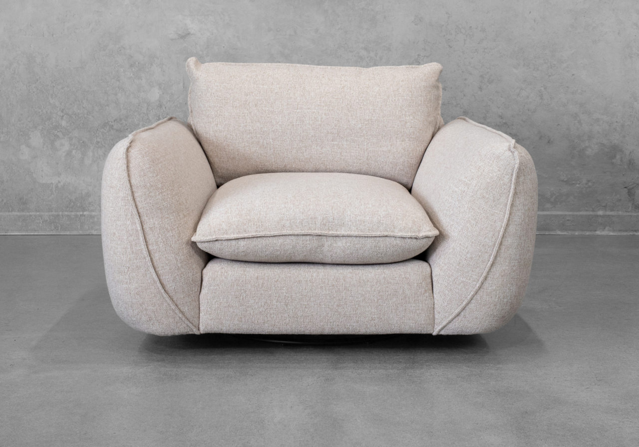 Archie Chair in Ginger - Front Archie Chair in Ginger - Front