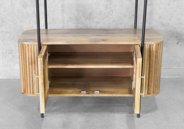 Evenson Mango Wood Bookcase - Image 7