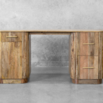 Evenson 65" Mango Wood Desk