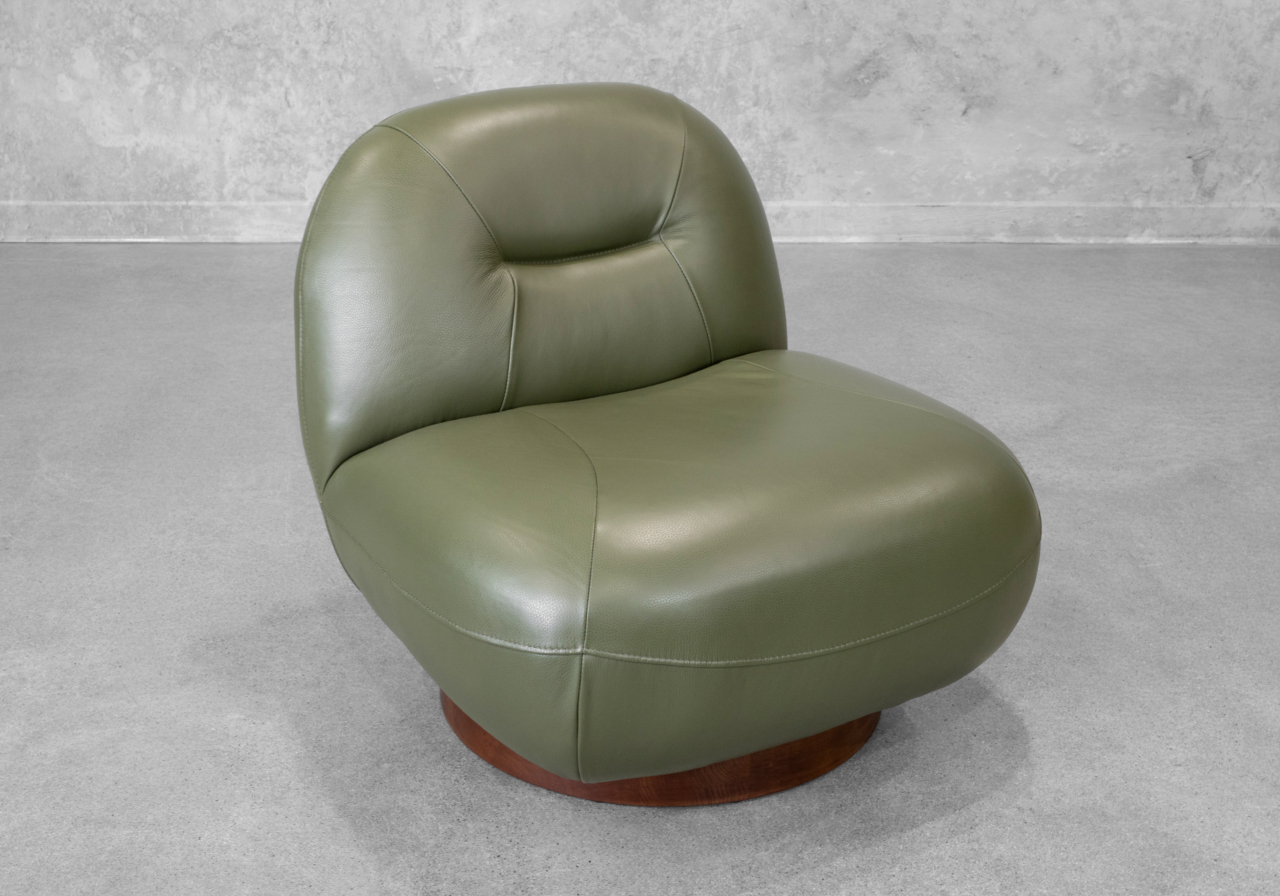 Petrie Chair in Green Bahama