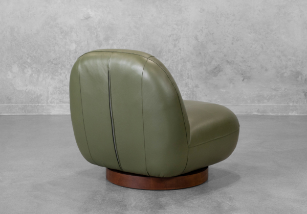 Petrie Chair in Green Bahama - Back